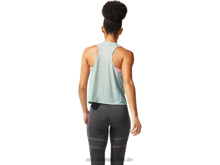 Damen-Sakura-Tanktop BL4N3971Asics schiefergrau