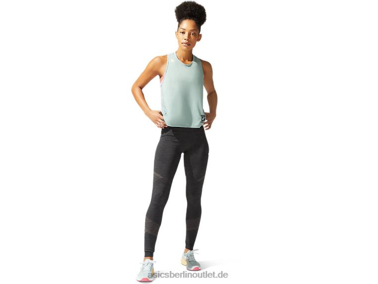 Damen-Sakura-Tanktop BL4N3971Asics schiefergrau