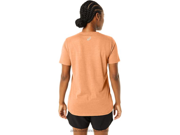 Damen-Streifen mit V-Ausschnitt BL4N2349Asics Sommerdüne