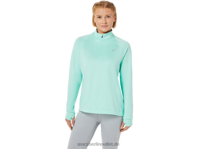 Damen Thermopolis 1/4 Reißverschluss BL4N3637Asics frisches Eisheidekraut