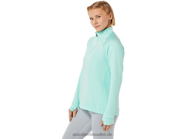 Damen Thermopolis 1/4 Reißverschluss BL4N3637Asics frisches Eisheidekraut
