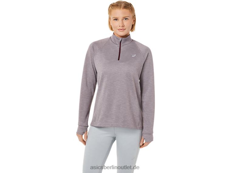 Damen Thermopolis 1/4 Reißverschluss BL4N3647Asics tiefes Marsheidekraut