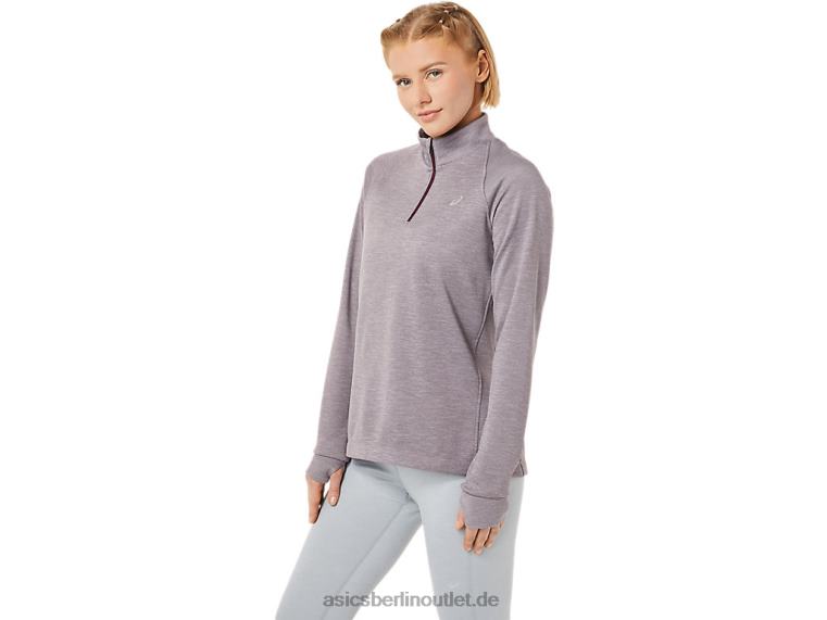 Damen Thermopolis 1/4 Reißverschluss BL4N3647Asics tiefes Marsheidekraut