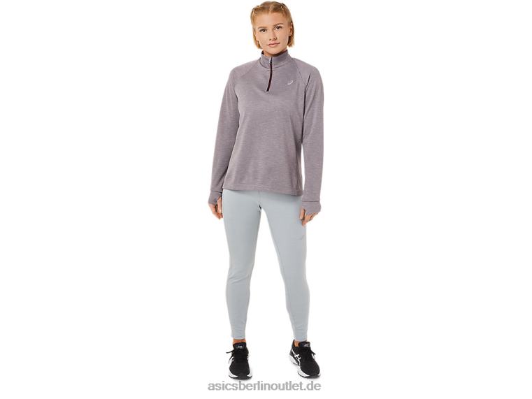 Damen Thermopolis 1/4 Reißverschluss BL4N3647Asics tiefes Marsheidekraut