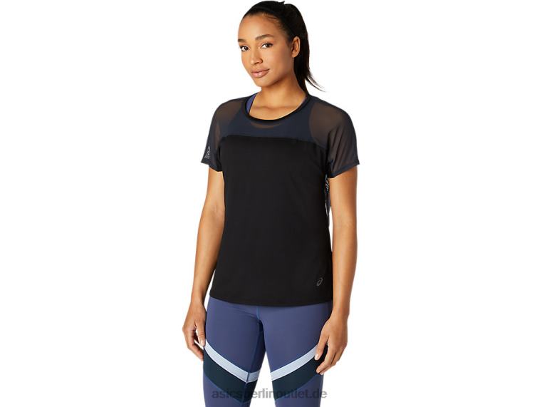 Damenoberteil BL4N3843Asics Leistung schwarz