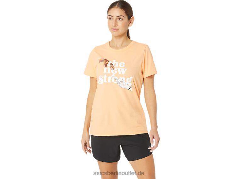 Das neue starke Lauf-T-Shirt für Damen BL4N2232Asics Sommerdüne