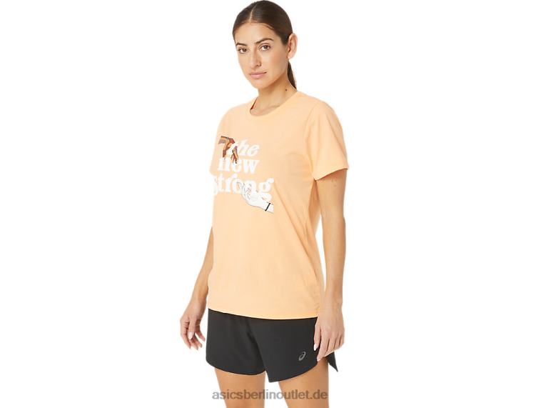 Das neue starke Lauf-T-Shirt für Damen BL4N2232Asics Sommerdüne