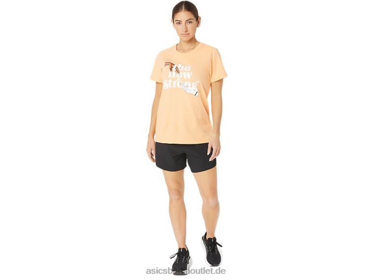 Das neue starke Lauf-T-Shirt für Damen BL4N2232Asics Sommerdüne