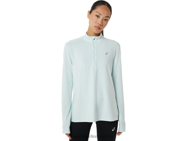 Fertigset für Damen mit halbem Reißverschluss BL4N2912Asics beruhigendes Meer