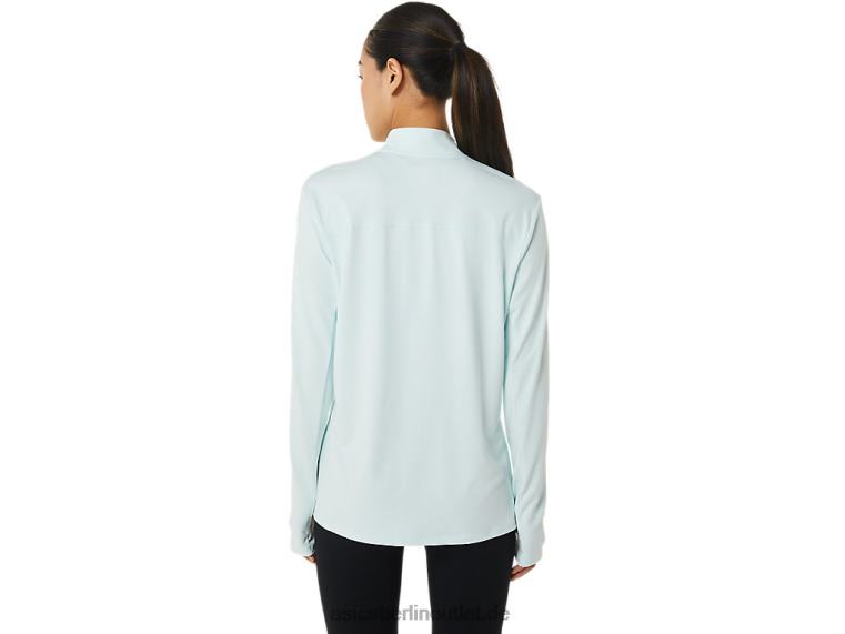 Fertigset für Damen mit halbem Reißverschluss BL4N2912Asics beruhigendes Meer