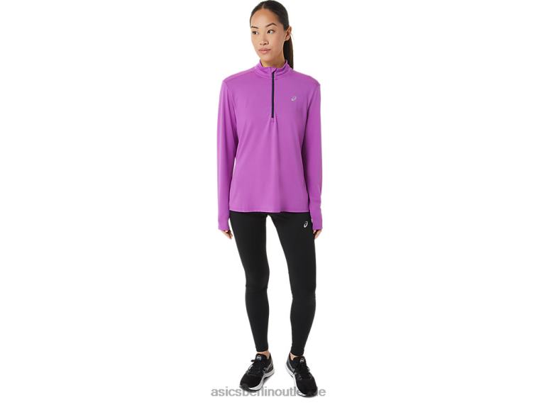 Fertigset für Damen mit halbem Reißverschluss BL4N2933Asics Orchidee/Französisches Blau