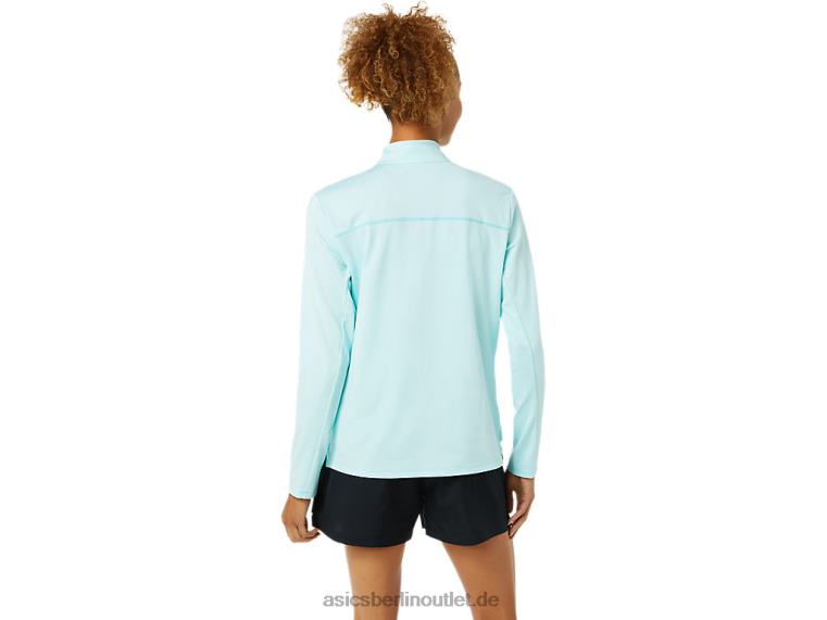 Fertigset für Damen mit halbem Reißverschluss BL4N3344Asics klares Blau