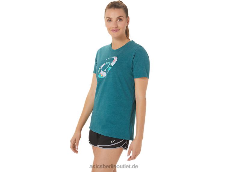 Frauen-Hibiskusspirale eine Crew BL4N2769Asics samtiges Kiefernheidekraut