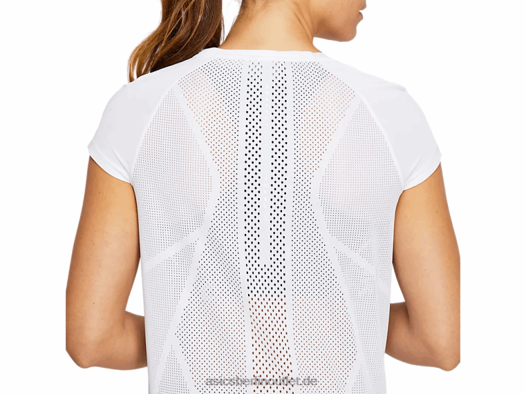Future Tokyo Ventilate Kurzarmoberteil für Damen BL4N4131Asics strahlend weiß