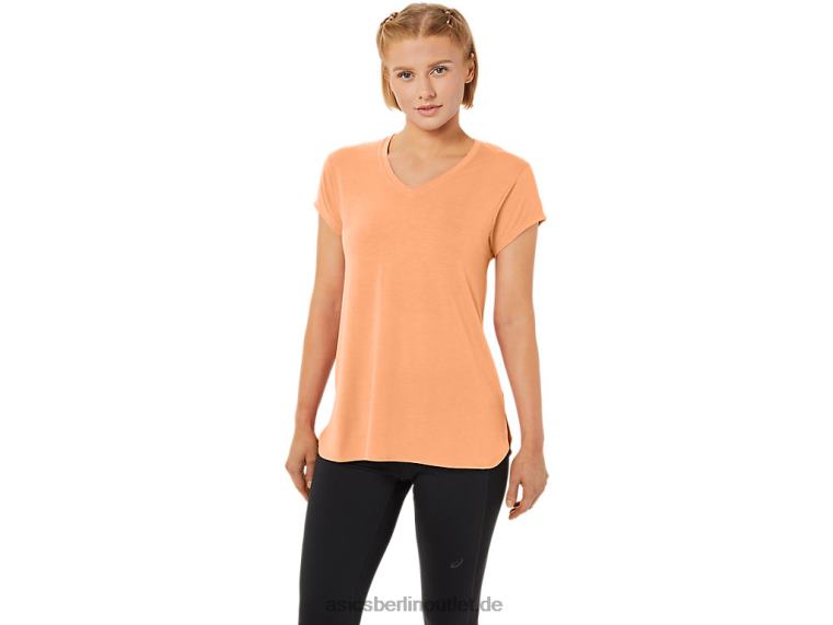 Heidekraut-Top für Damen mit V-Ausschnitt BL4N2260Asics Sommerdünenheide