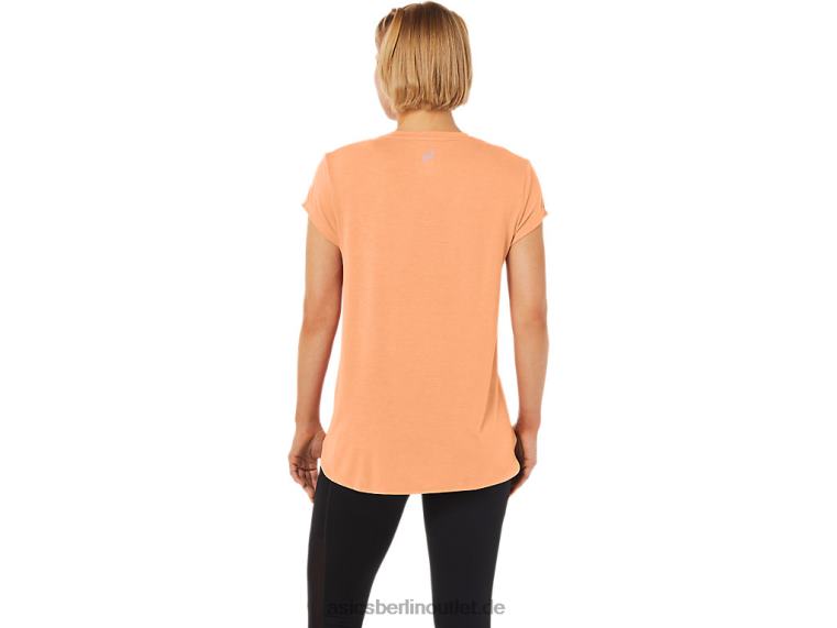 Heidekraut-Top für Damen mit V-Ausschnitt BL4N2260Asics Sommerdünenheide