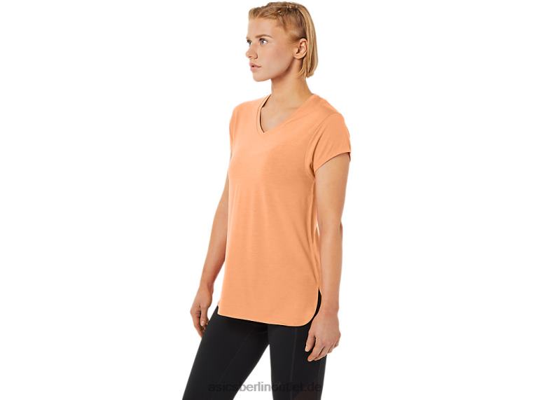 Heidekraut-Top für Damen mit V-Ausschnitt BL4N2260Asics Sommerdünenheide