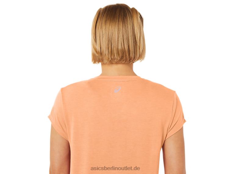 Heidekraut-Top für Damen mit V-Ausschnitt BL4N2260Asics Sommerdünenheide