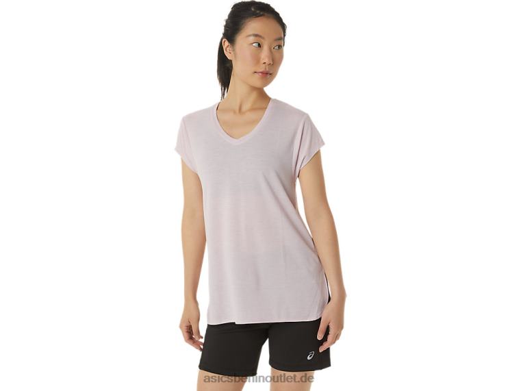 Heidekraut-Top für Damen mit V-Ausschnitt BL4N2746Asics kaum Rosenheide