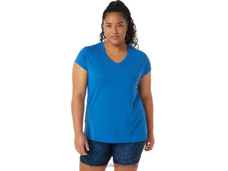 Heidekraut-Top für Damen mit V-Ausschnitt BL4N3410Asics Lake Drive Heather
