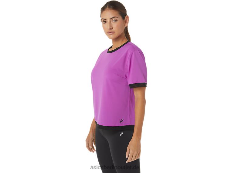 Kate Mesh-Kurzarmshirt für Damen BL4N2748Asics Orchidee