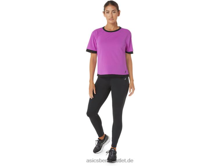 Kate Mesh-Kurzarmshirt für Damen BL4N2748Asics Orchidee