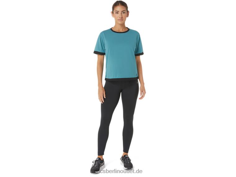 Kate Mesh-Kurzarmshirt für Damen BL4N2840Asics neblige Kiefer