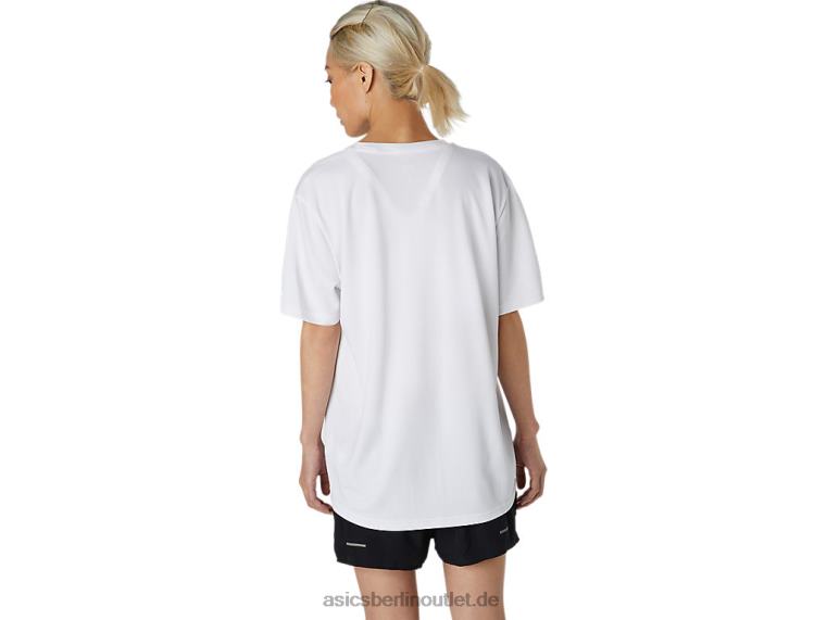 Kurzarmoberteil mit Logo-Print BL4N1758Asics strahlend weiß