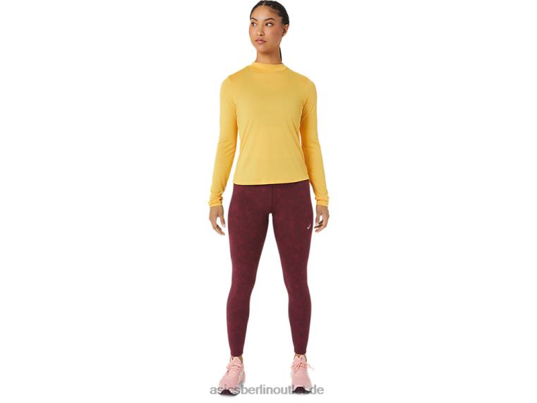 Langärmliges Runkoyo-Oberteil mit Stehkragen für Damen BL4N2802Asics Tigergelb