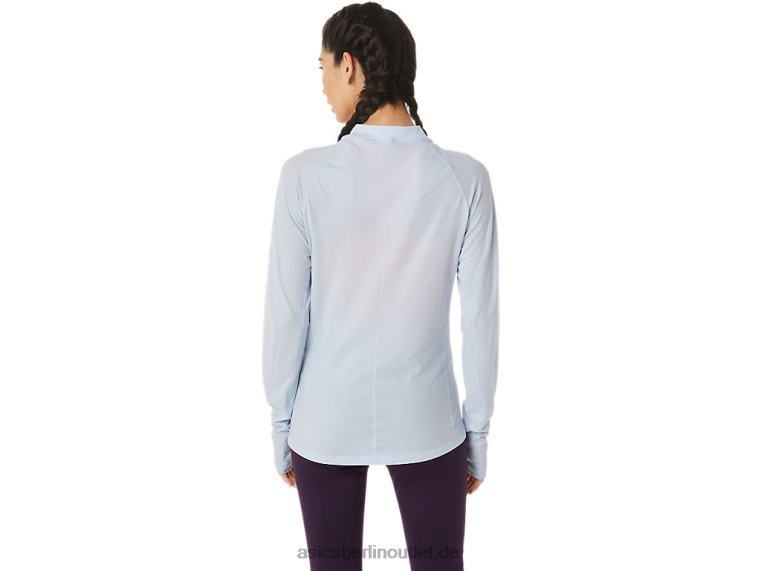 Langärmliges Winter-Laufoberteil für Damen BL4N2798Asics weicher Himmel