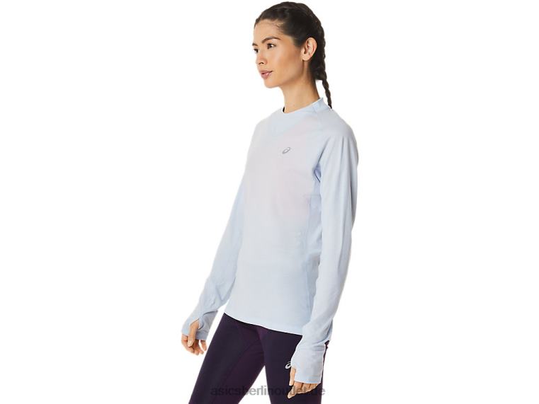 Langärmliges Winter-Laufoberteil für Damen BL4N2798Asics weicher Himmel