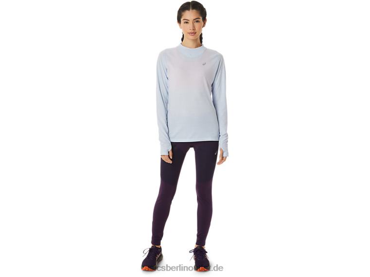 Langärmliges Winter-Laufoberteil für Damen BL4N2798Asics weicher Himmel