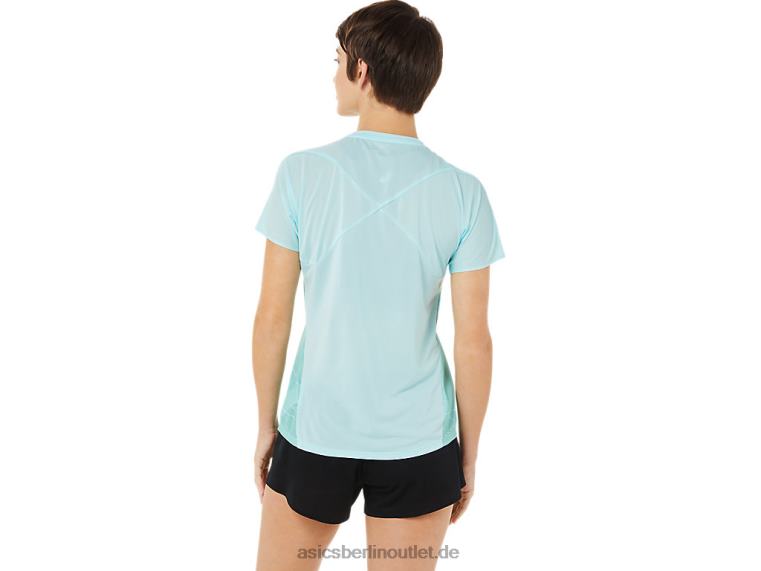 Leichtes Kurzarm-Top für Damen BL4N3263Asics klares Blau