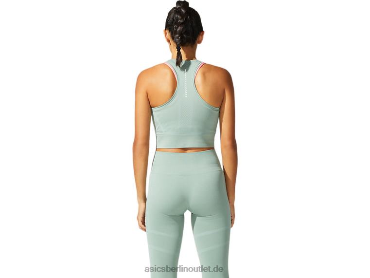 Nahtloses Damenoberteil BL4N3974Asics schiefergrau