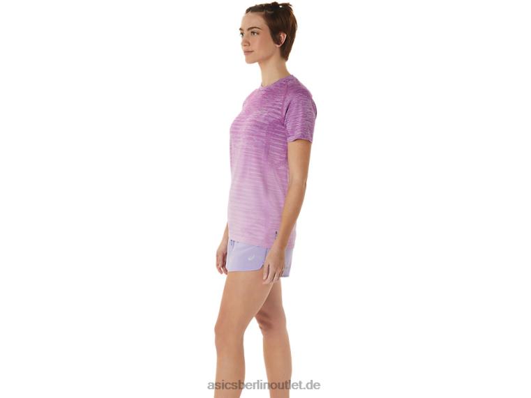 Nahtloses Kurzarmoberteil für Damen BL4N2961Asics Orchideen-/Lavendelglanz