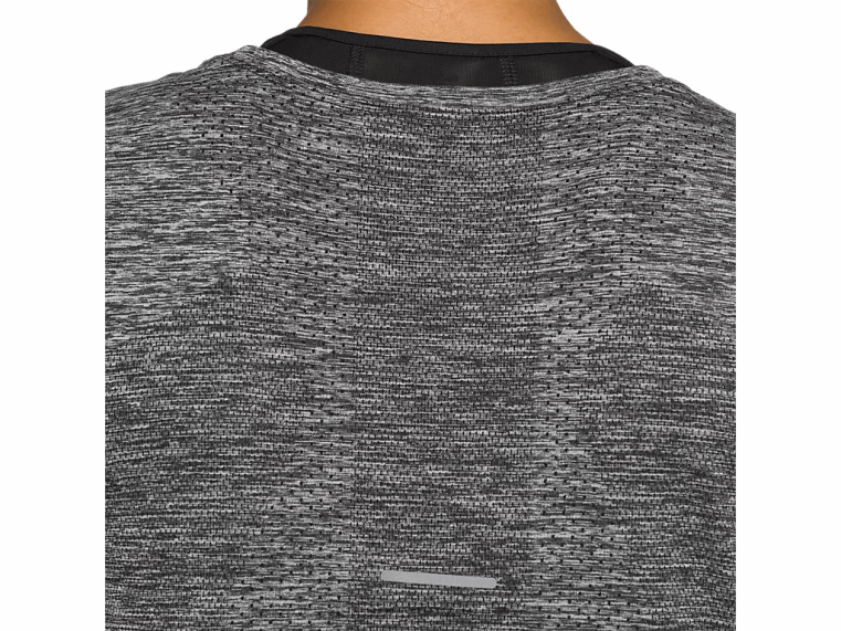 Nahtloses kurzärmliges Rennoberteil für Damen BL4N4126Asics Leistung schwarz