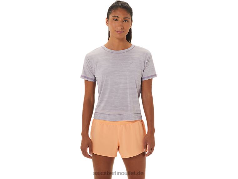 Renn-Crop-Top für Damen BL4N2411Asics violetter Quarz/Dämmerungsviolett