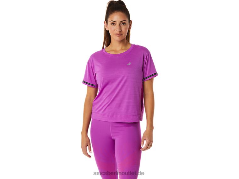 Renn-Crop-Top für Damen BL4N3036Asics Orchidee