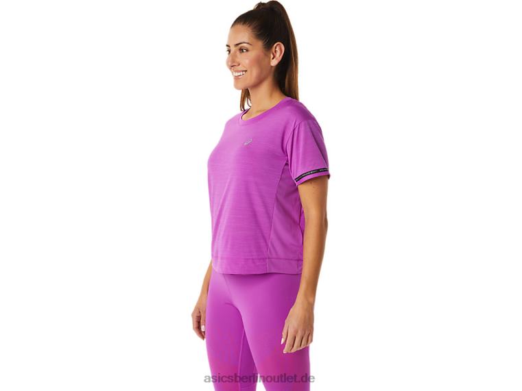 Renn-Crop-Top für Damen BL4N3036Asics Orchidee