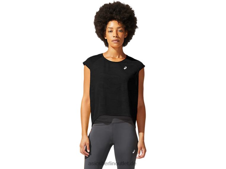 SF Ventilate Crop Top für Damen BL4N3936Asics Leistung schwarz