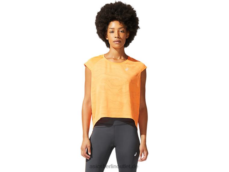 SF Ventilate Crop Top für Damen BL4N3937Asics Sonnenpfirsich