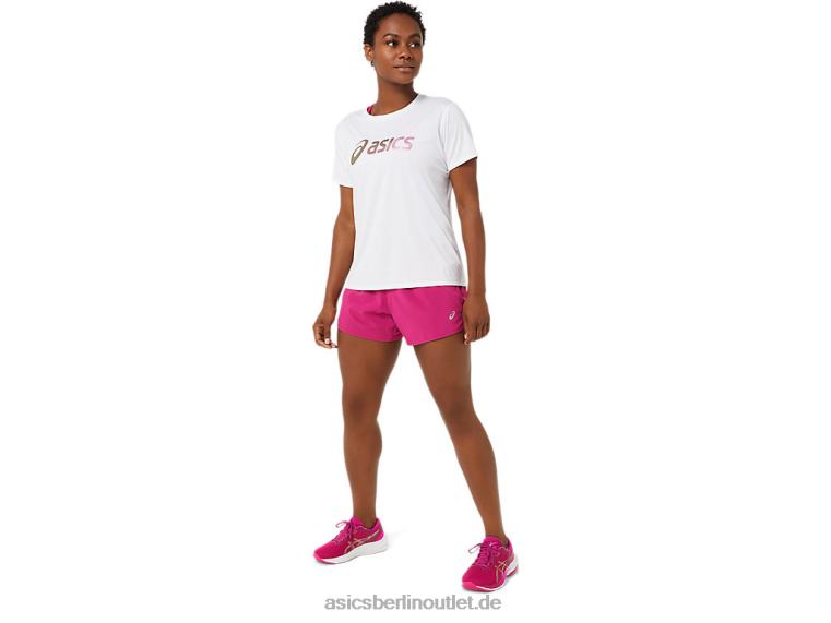 Sakura-Top für Damen BL4N3325Asics strahlend weiß