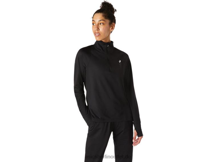 Thermopolis-Halbreißverschluss für Damen BL4N3618Asics Leistung schwarz