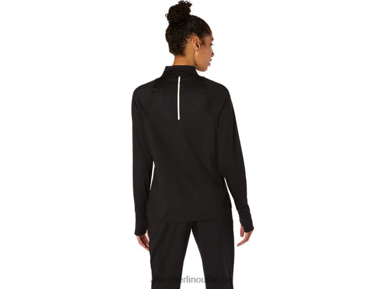 Thermopolis-Halbreißverschluss für Damen BL4N3618Asics Leistung schwarz