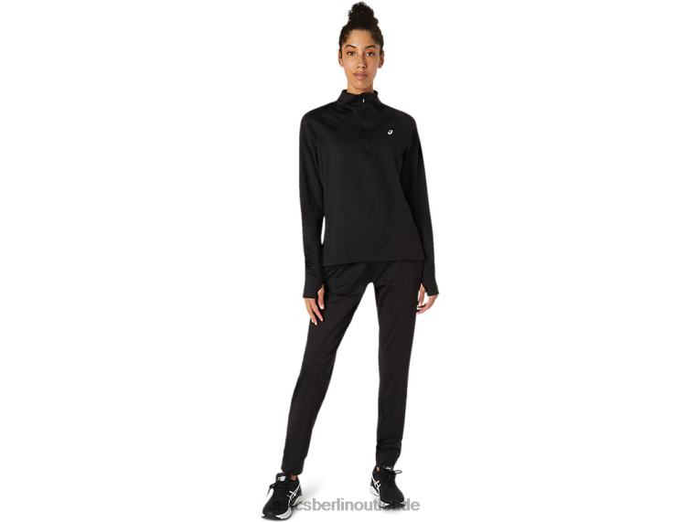 Thermopolis-Halbreißverschluss für Damen BL4N3618Asics Leistung schwarz