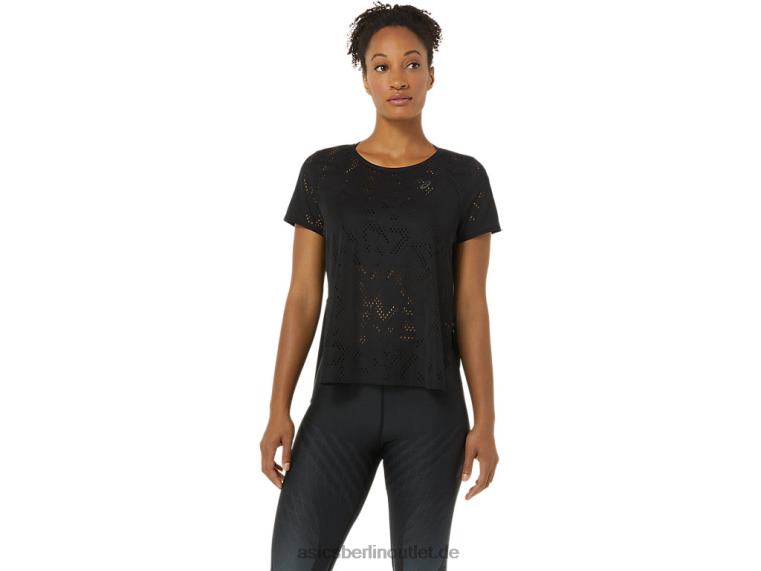 Ventilate Actibreeze Kurzarm-Top für Damen BL4N3488Asics Leistung schwarz