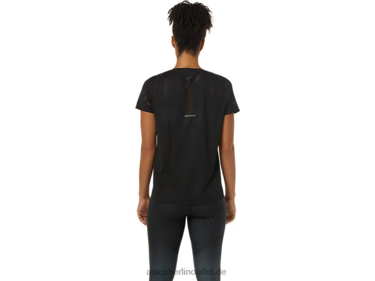Ventilate Actibreeze Kurzarm-Top für Damen BL4N3488Asics Leistung schwarz