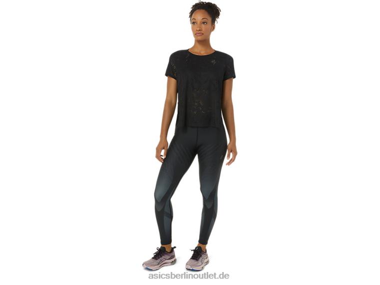 Ventilate Actibreeze Kurzarm-Top für Damen BL4N3488Asics Leistung schwarz