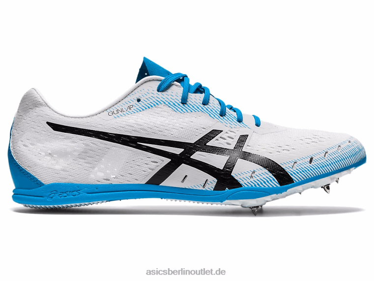 Schussrunde 2 BL4N2132Asics weiß schwarz