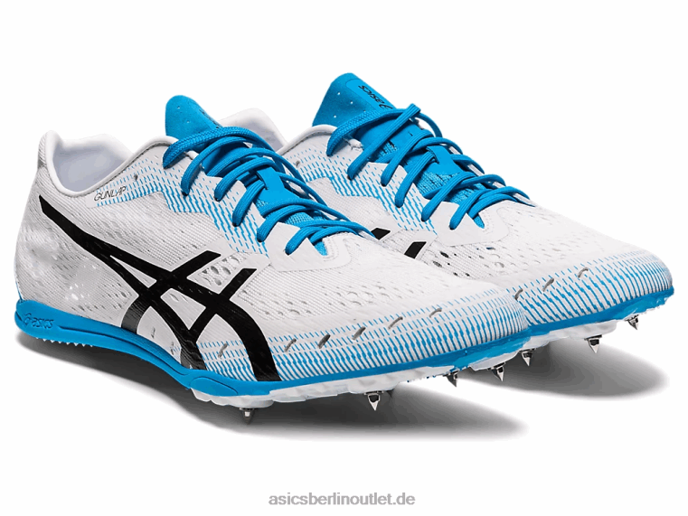 Schussrunde 2 BL4N2132Asics weiß schwarz